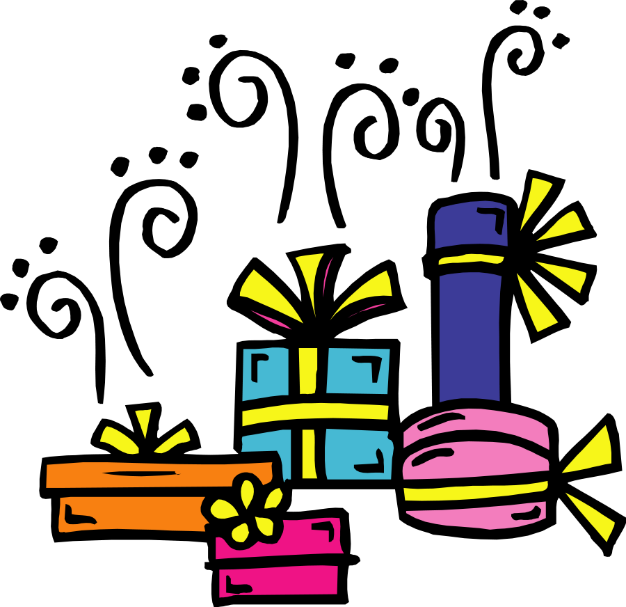 holiday shopping cliparts