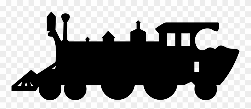 train silhouette cliparts