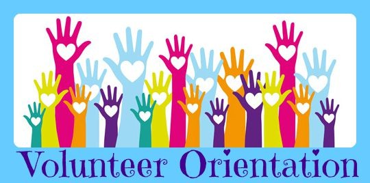 volunteer orientation cliparts