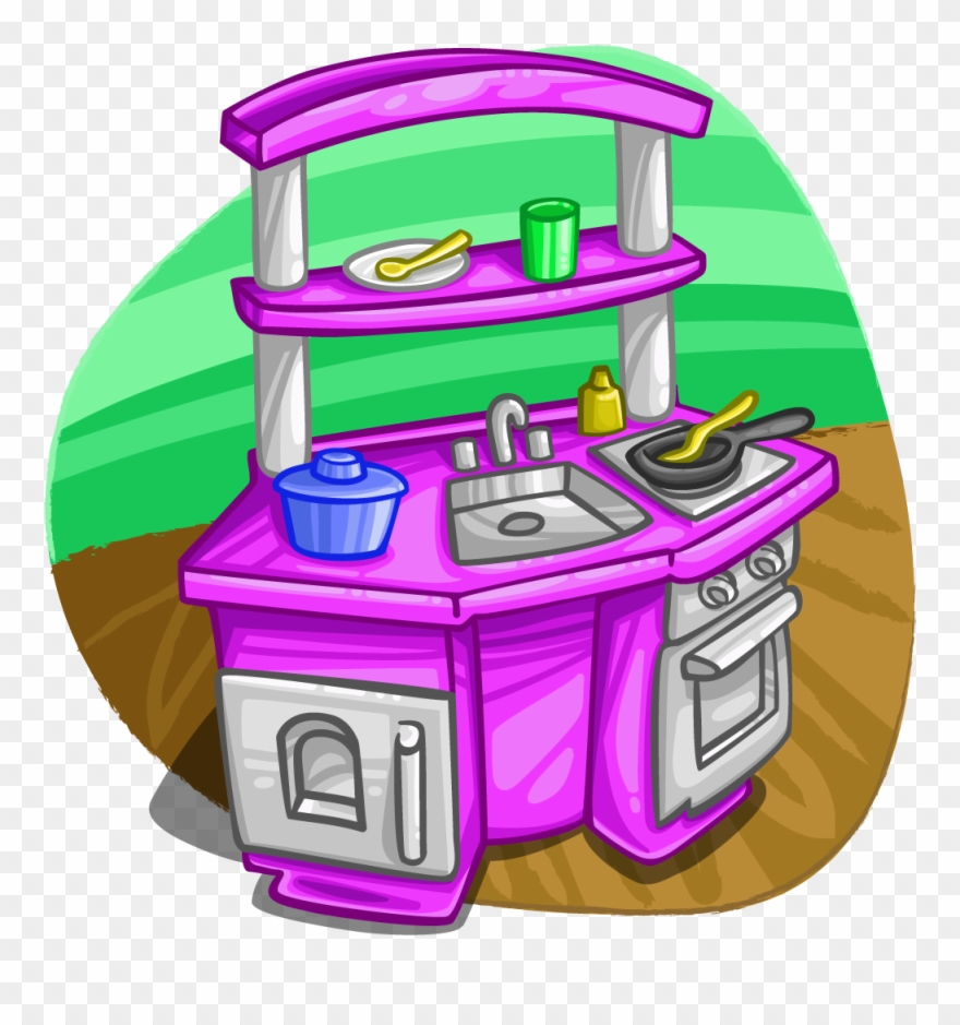 157 1579547 Play Kitchen Clipart 