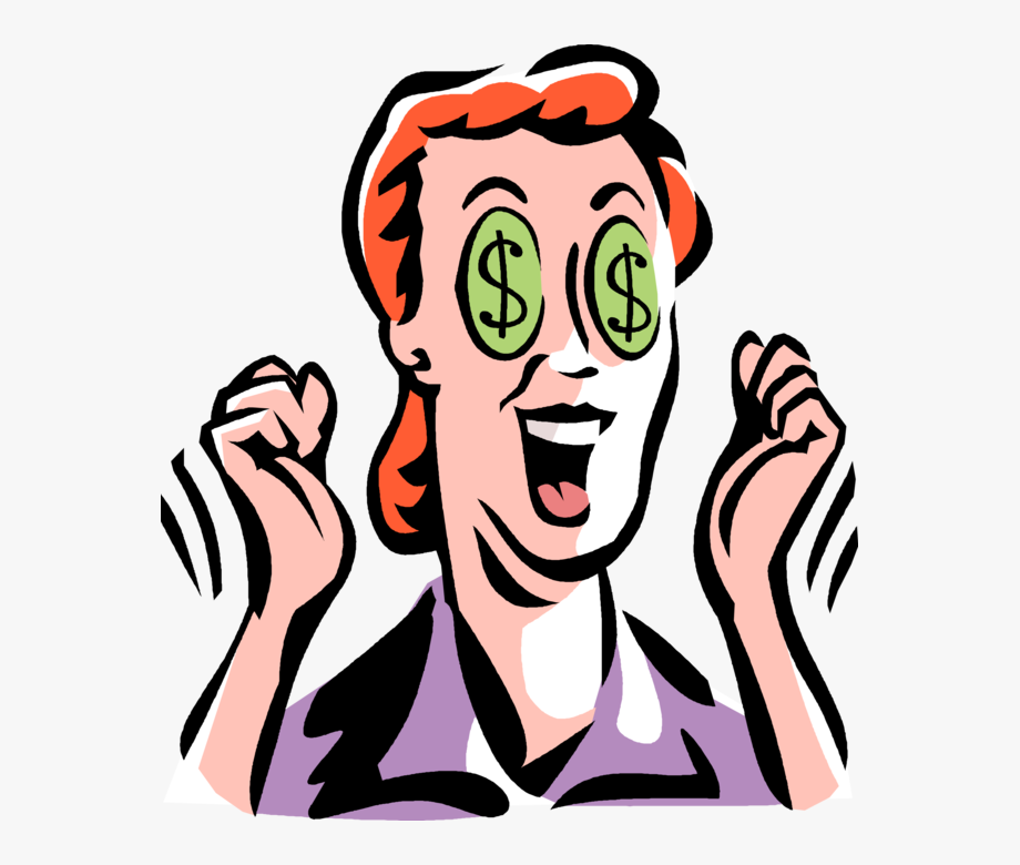 money in the eyes - Clip Art Library