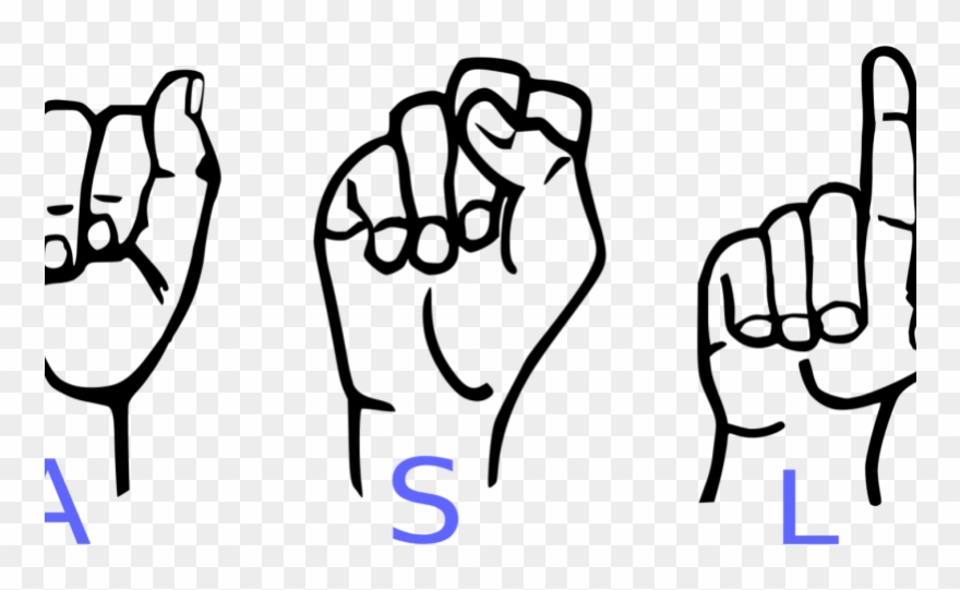 american sign language - Clip Art Library