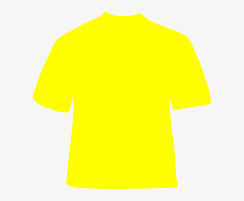 Yellow Tshirt Clip Art - Yellow Tshirt Image