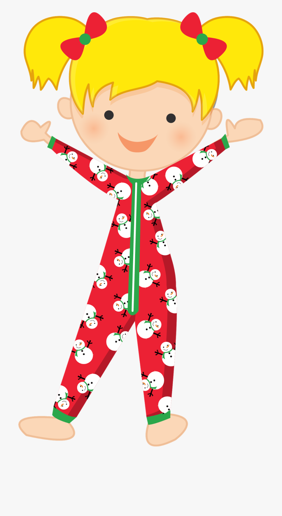 Christmas Pajama Day Clip Art
