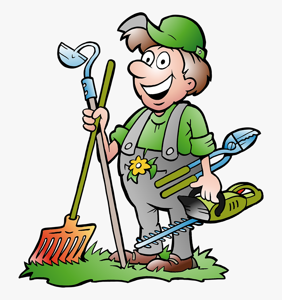 Cartoon Landscaper - free for commercial use high quality images. - Go ...