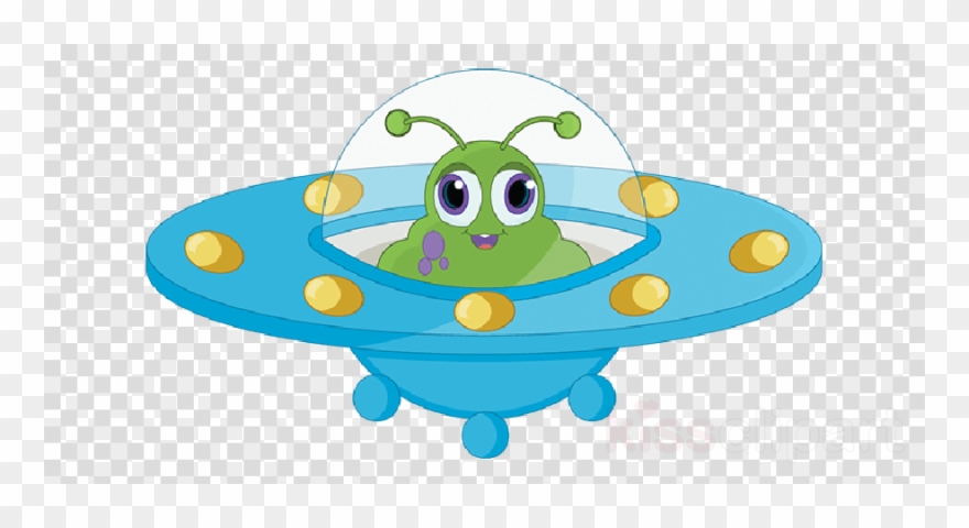 Clip Art Ufo Clipart Unidentified Flying Object Clip - Gold 