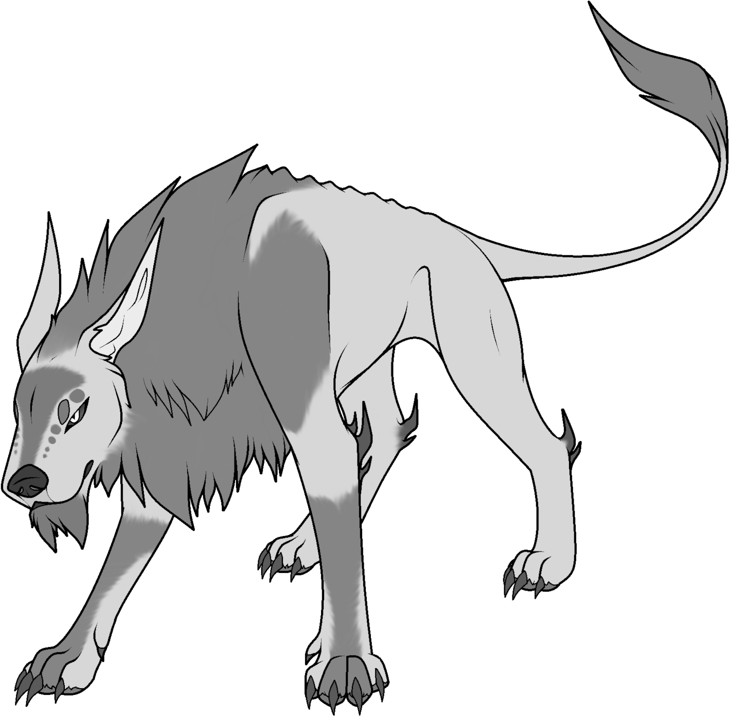 dire-wolf-mount-5e-clip-art-library