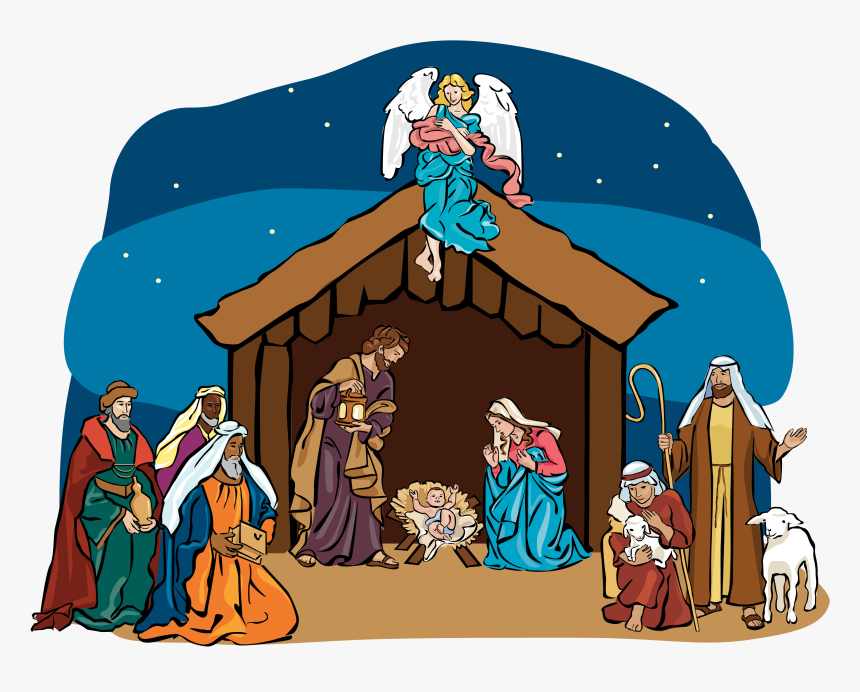 Copperworx Nativity Clipart