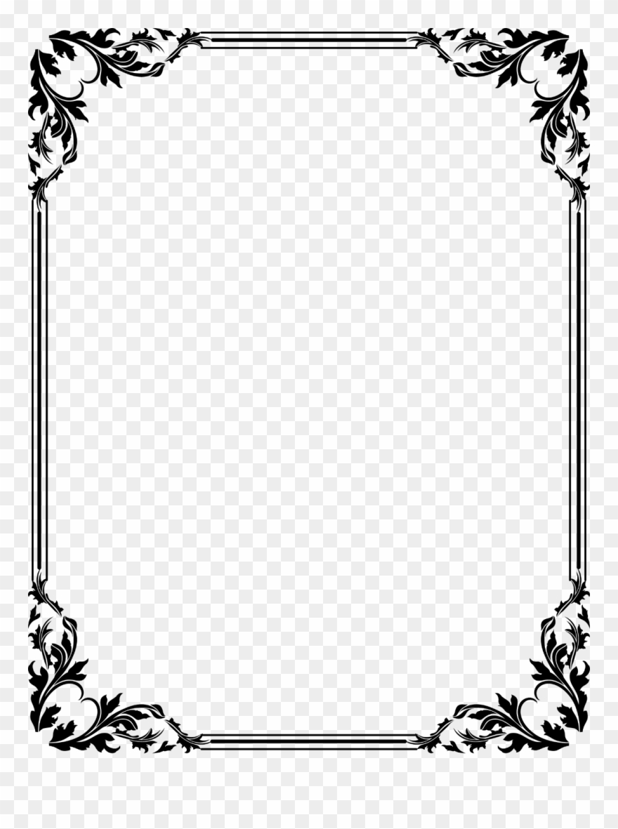 Border Clip Art Free Downloadable Borders For Your Projects