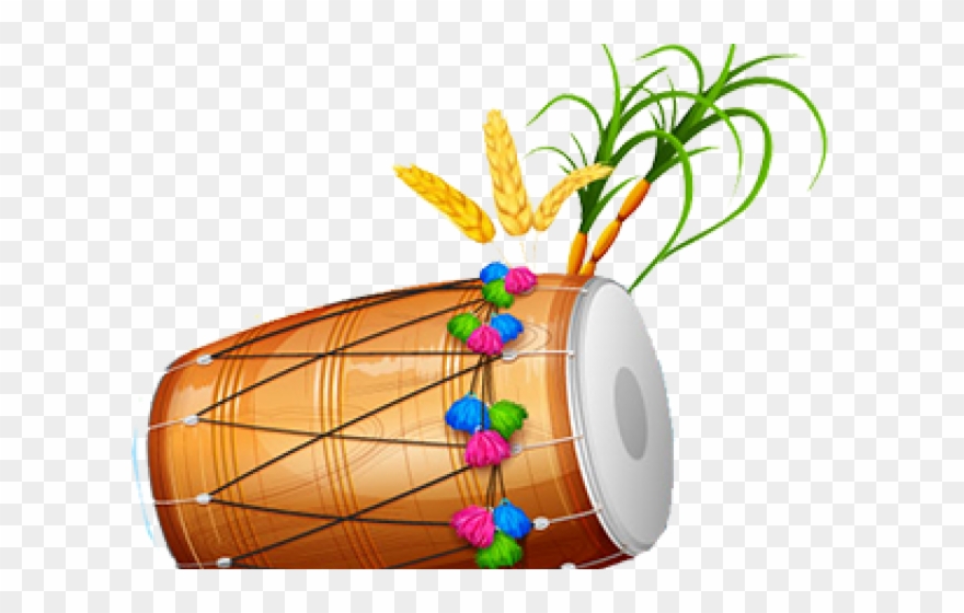 Dhol Cliparts - Celebrating South Asian Music and Dance