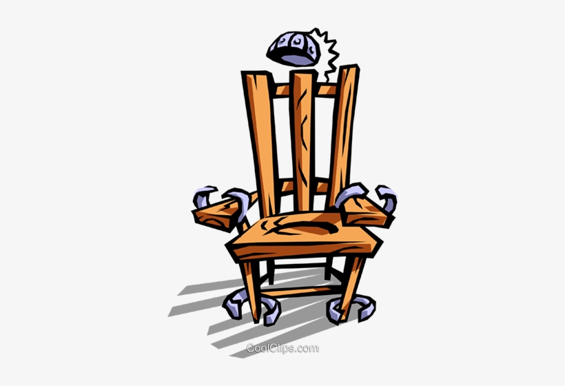 electric chair cartoon