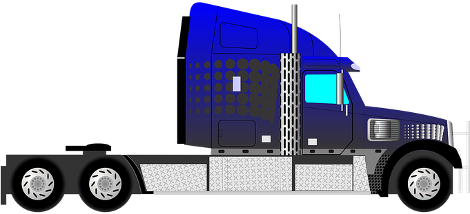logistics truck cliparts