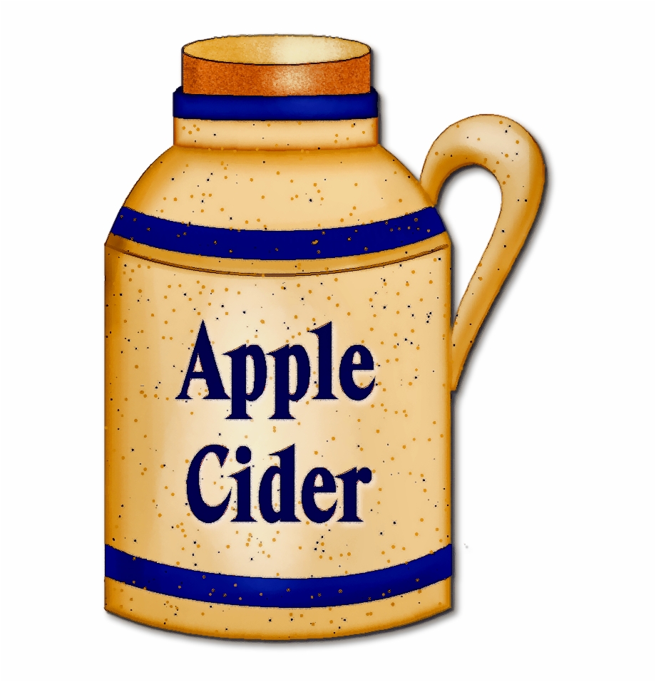 apple cider jug clipart