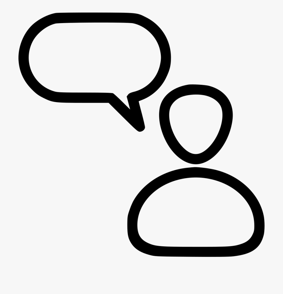 talking person clipart