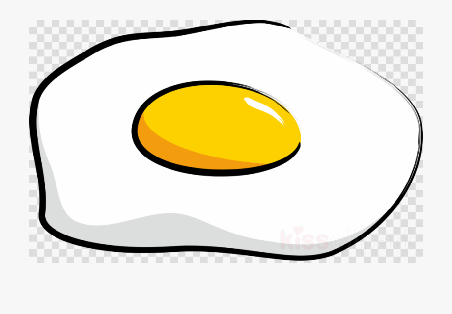 Two Fried Eggs clipart. Free download transparent .PNG