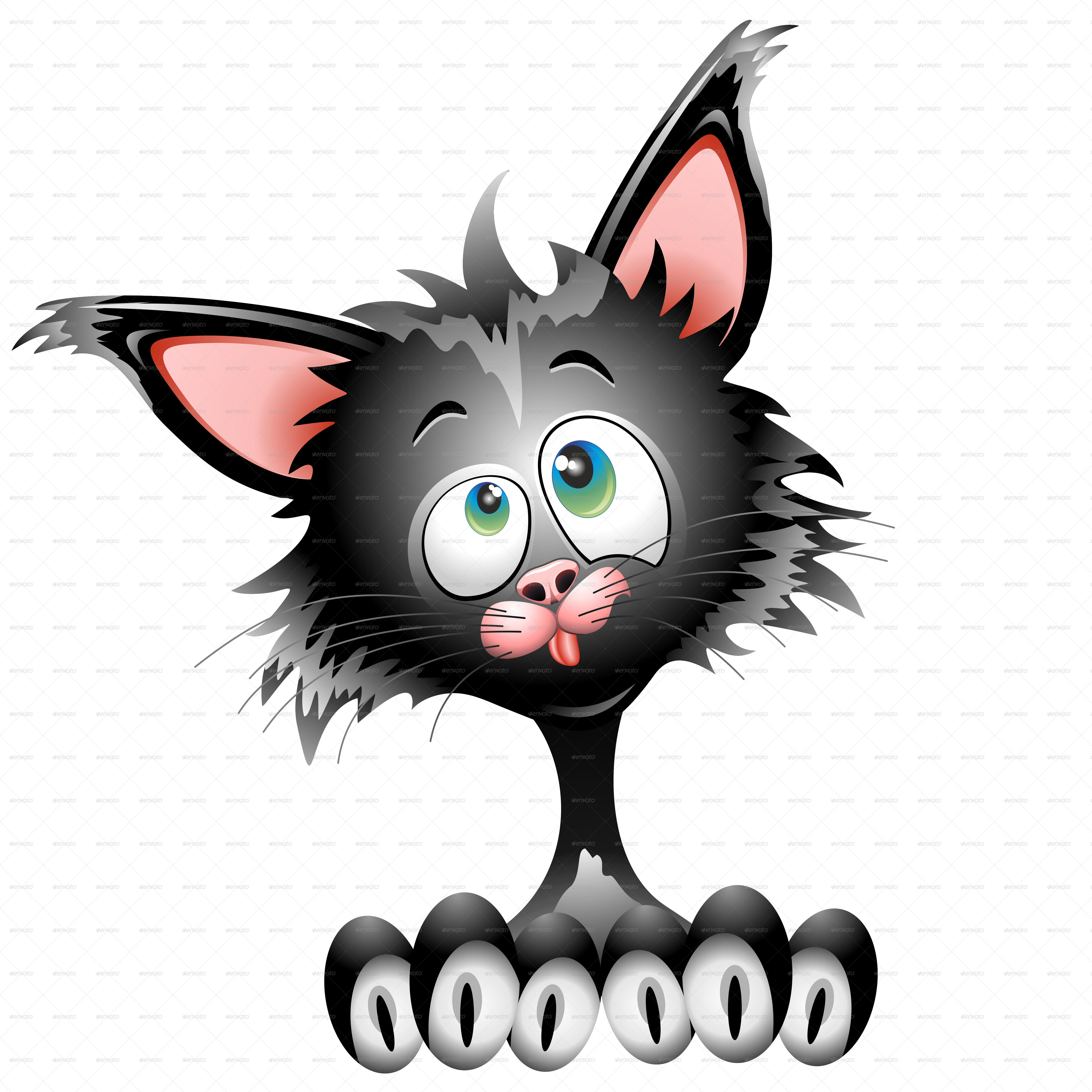 Cat Cliparts Funny Cat Clipart Stunning Free Transparent Png | Images ...