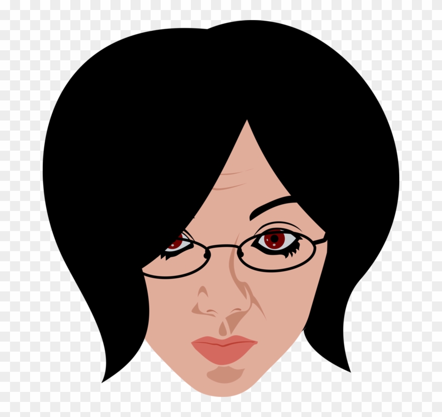 women glasses cliparts