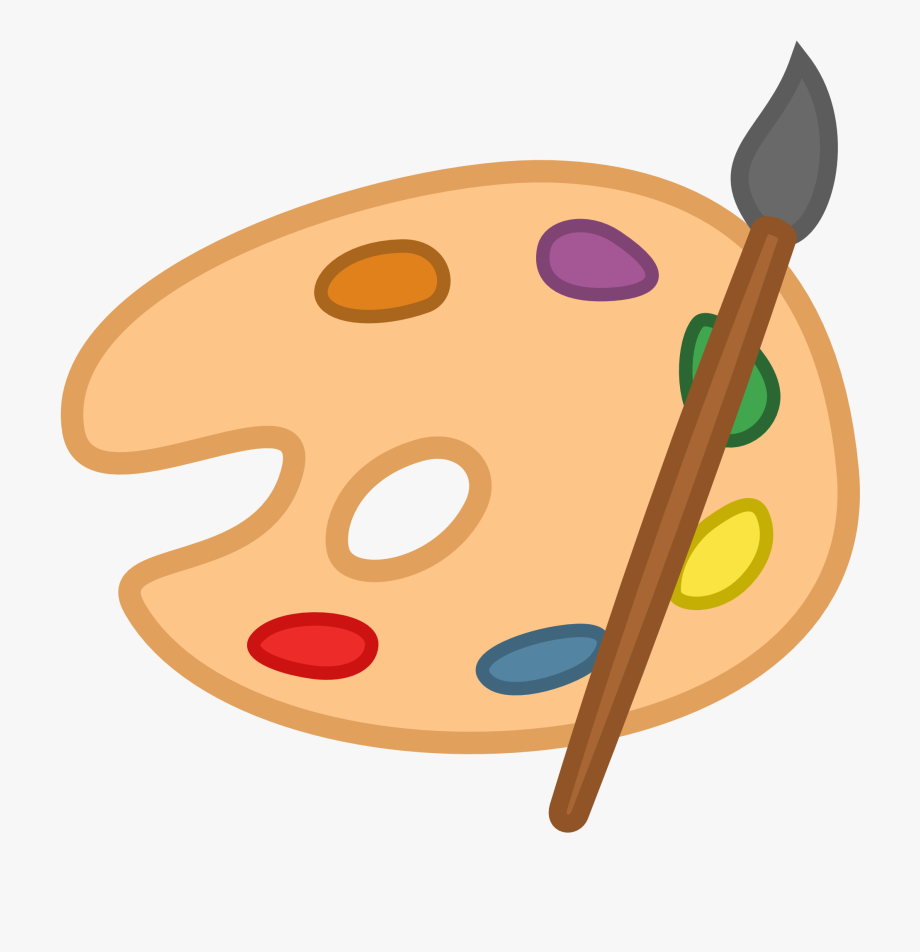 Paint Palette Clipart Kid - Paint Palette Clipart , Transparent 