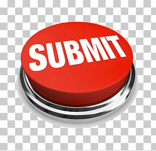 Red submit button with white text on a transparent background