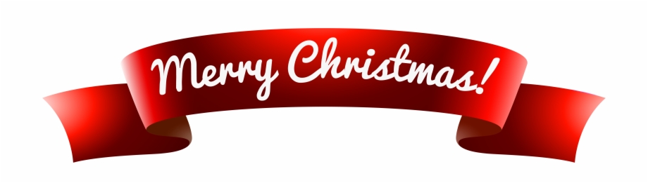 merry christmas banner png - Clip Art Library