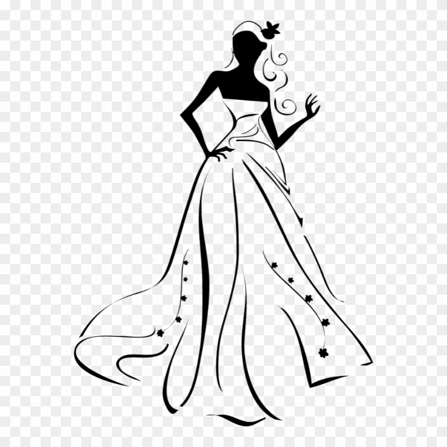 Free Wedding Dress Clipart, Download Free Wedding Dress Clipart png ...