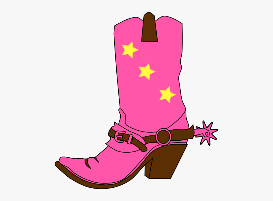 Red Cowboy Boot Clipart Clip Art Library - vrogue.co