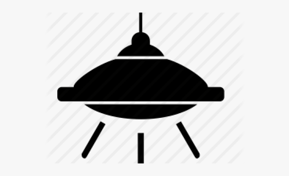 Black silhouette of a hanging pendant light with light rays extending downward.