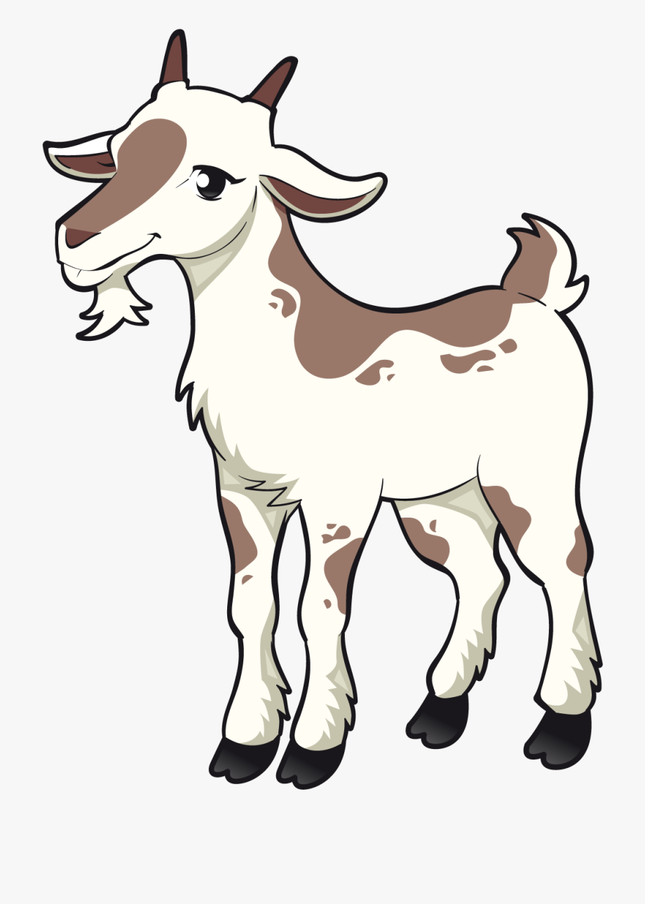 Cute Goat Clipart