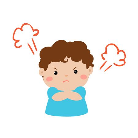 Free Clipart Frustrated Boy
