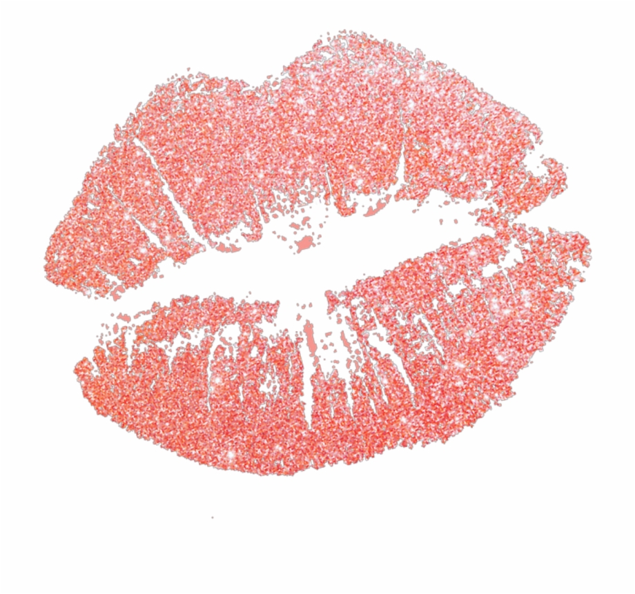 rose gold glitter lips - Clip Art Library