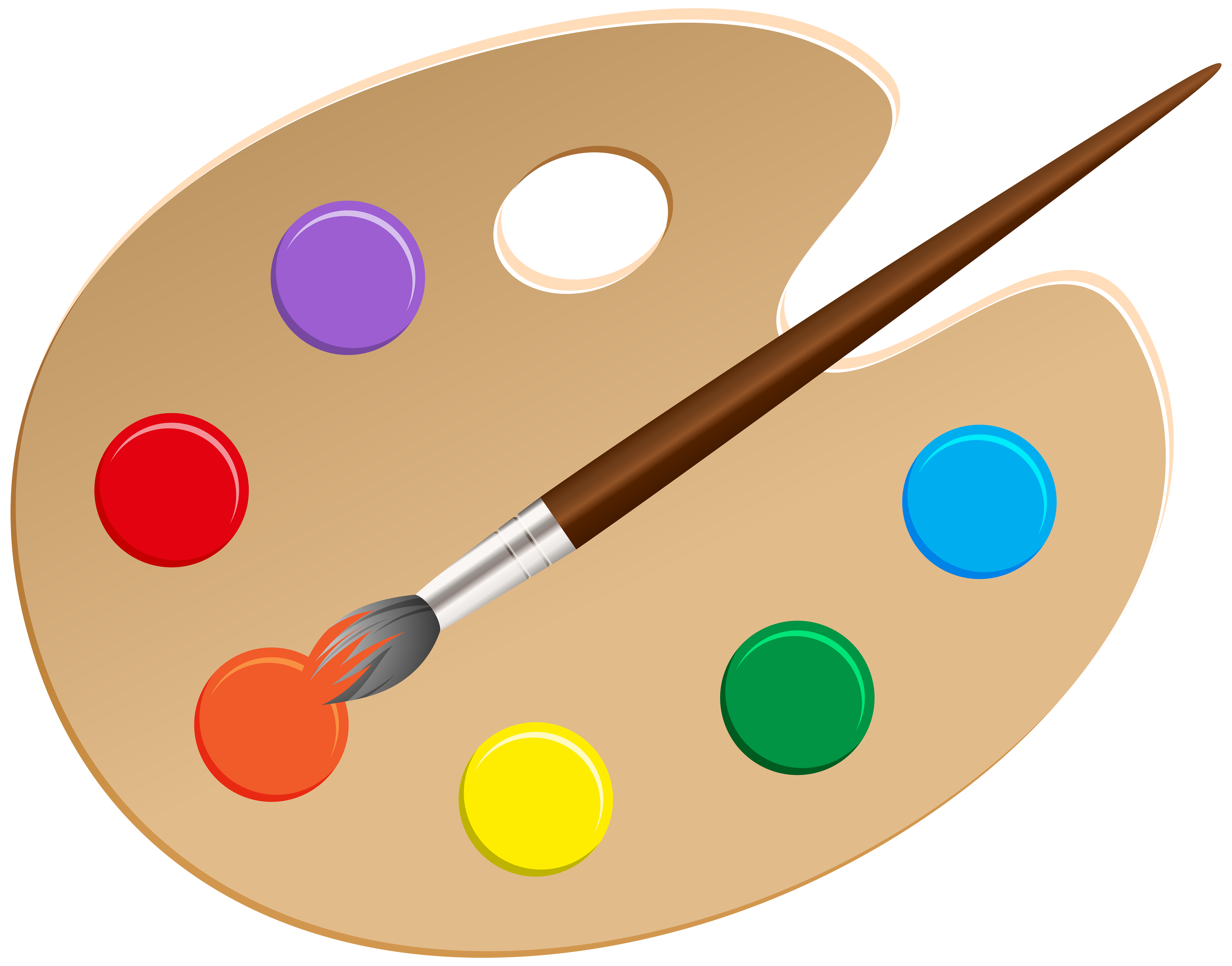 Artists Palette Clipart Free Stock Photo
