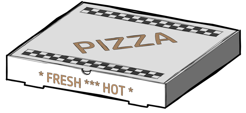 pizza box clip art