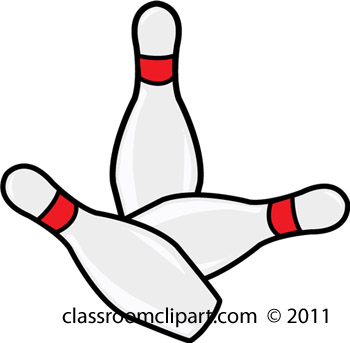 3 bowling pins clipart - Clip Art Library