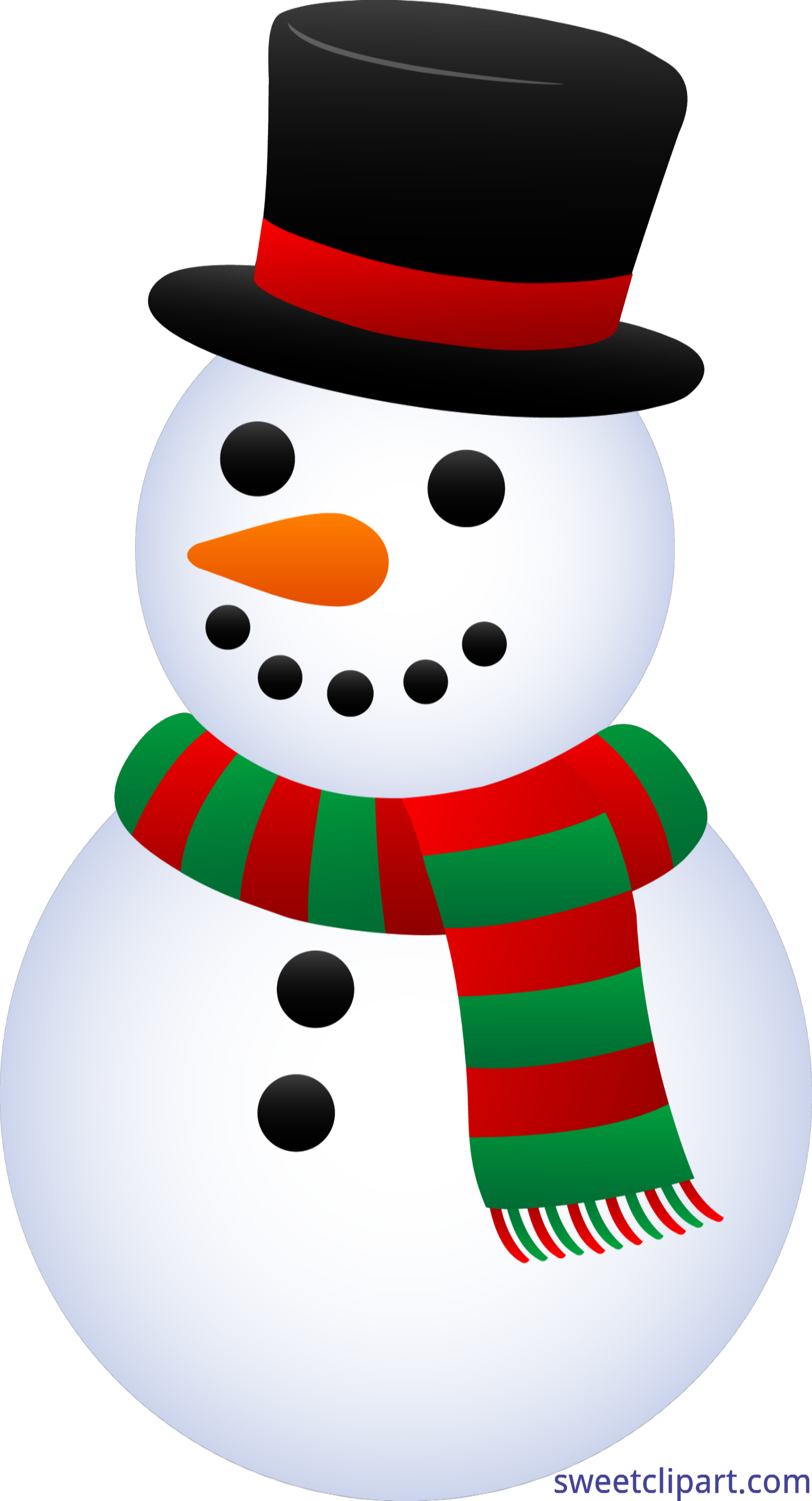Christmas Snowman Clipart
