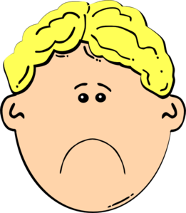 unhappy cliparts