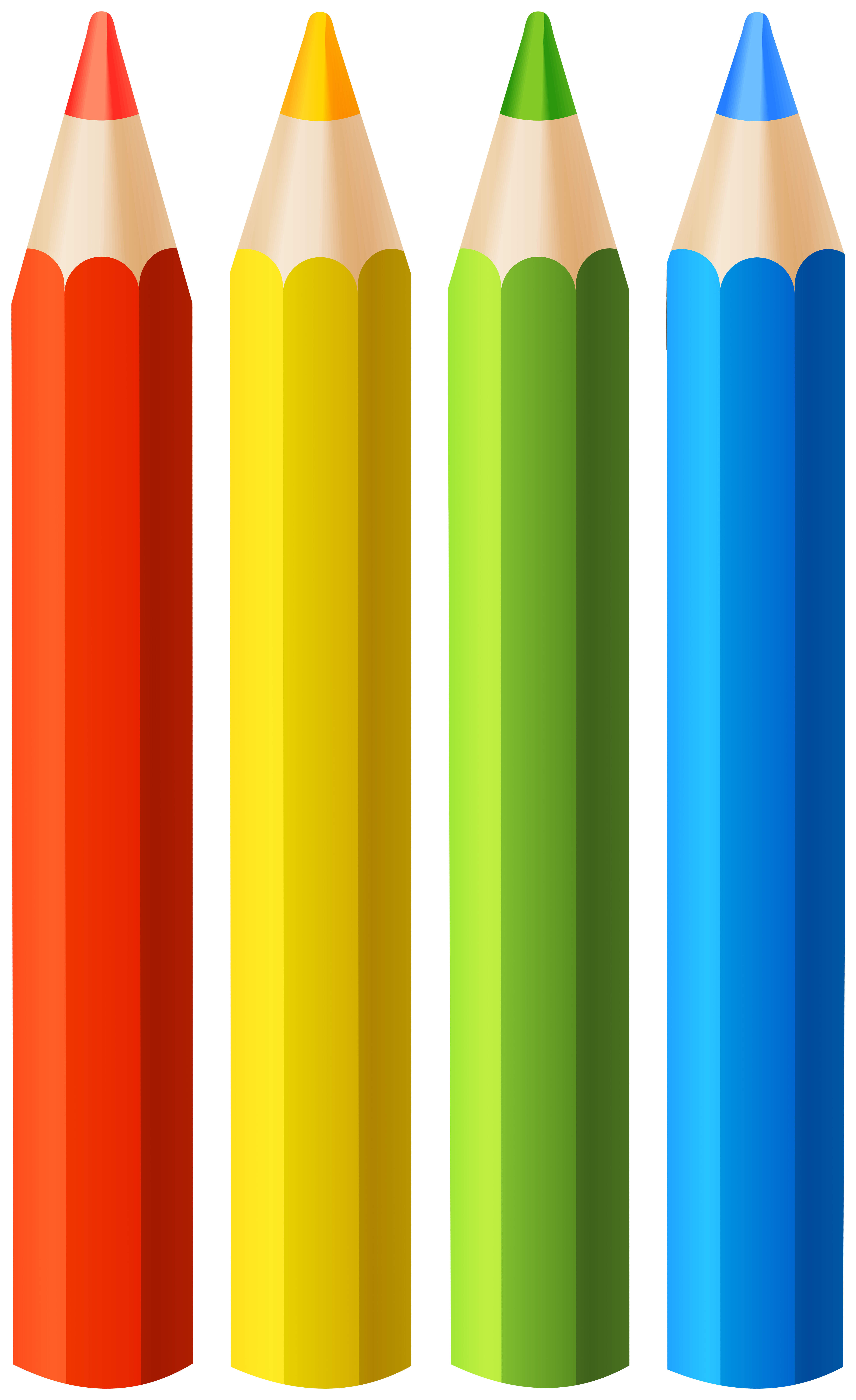 Colored Pencil Clip Art