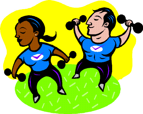 free exercise clipart