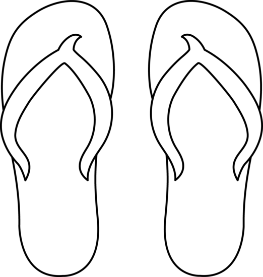 flip flop clip art