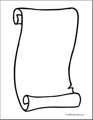 scroll clip art