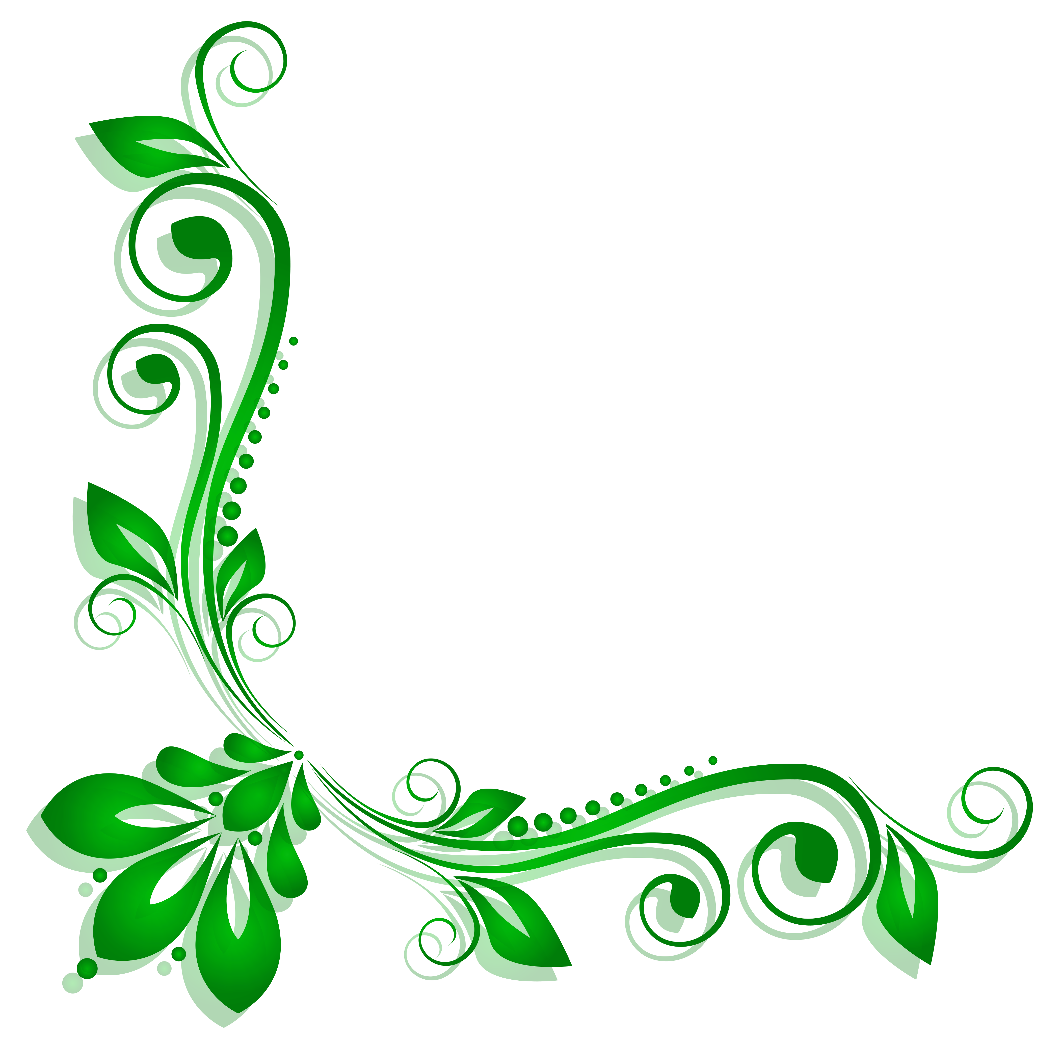 flourishes and vines clipart