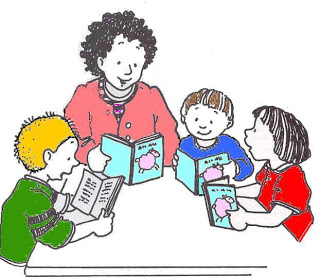 guided reading clipart