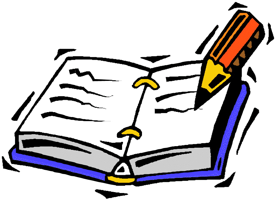 language journal image clipart