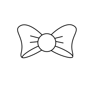 Free Bow Outline Cliparts, Download Free Bow Outline Cliparts png ...