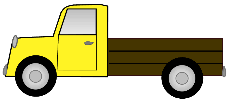 pickup truck clipart
