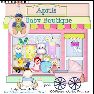 baby boutique cliparts