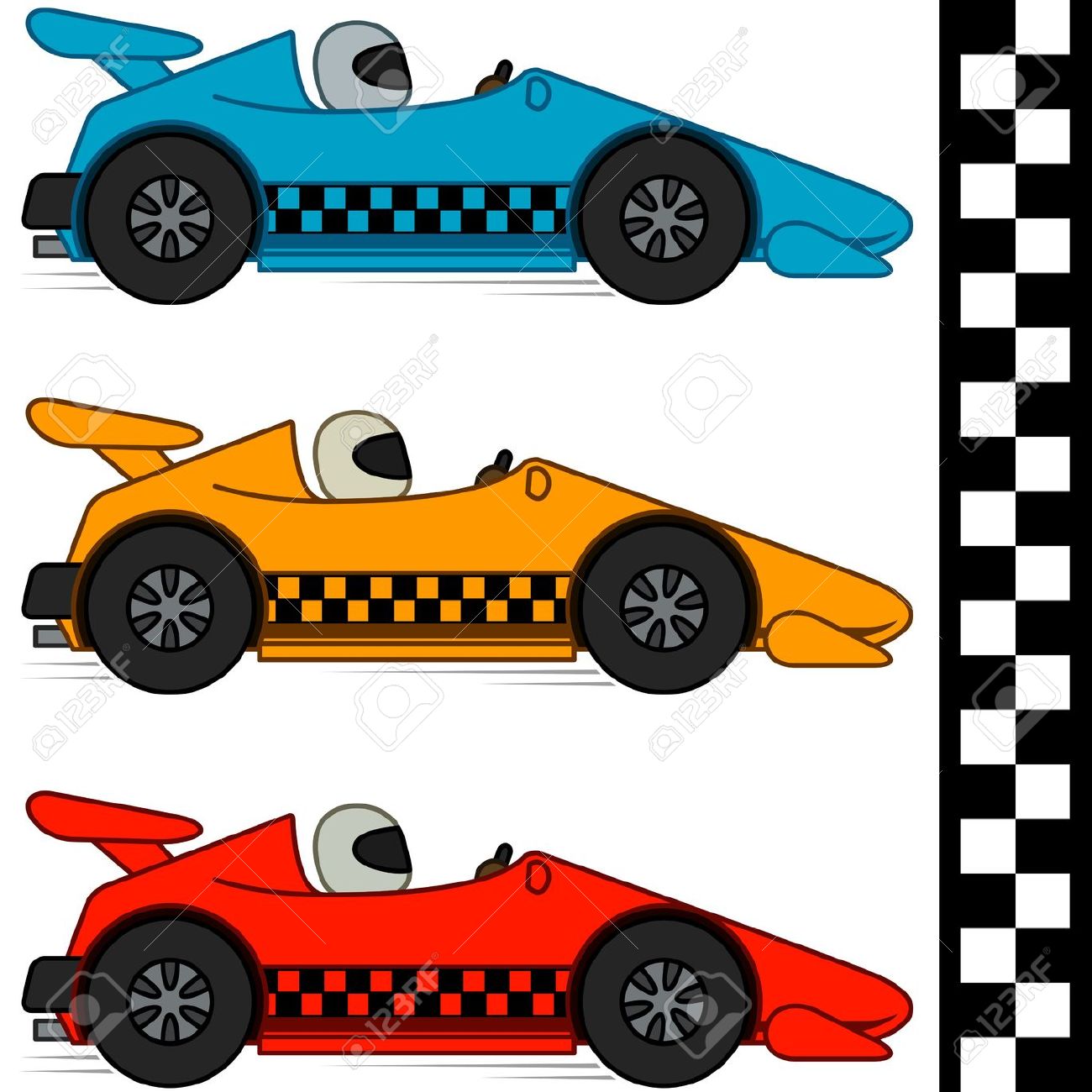 Racing Cartoon Race Car Clipart Cartoon Race Car Clip Art And 3 Image ...