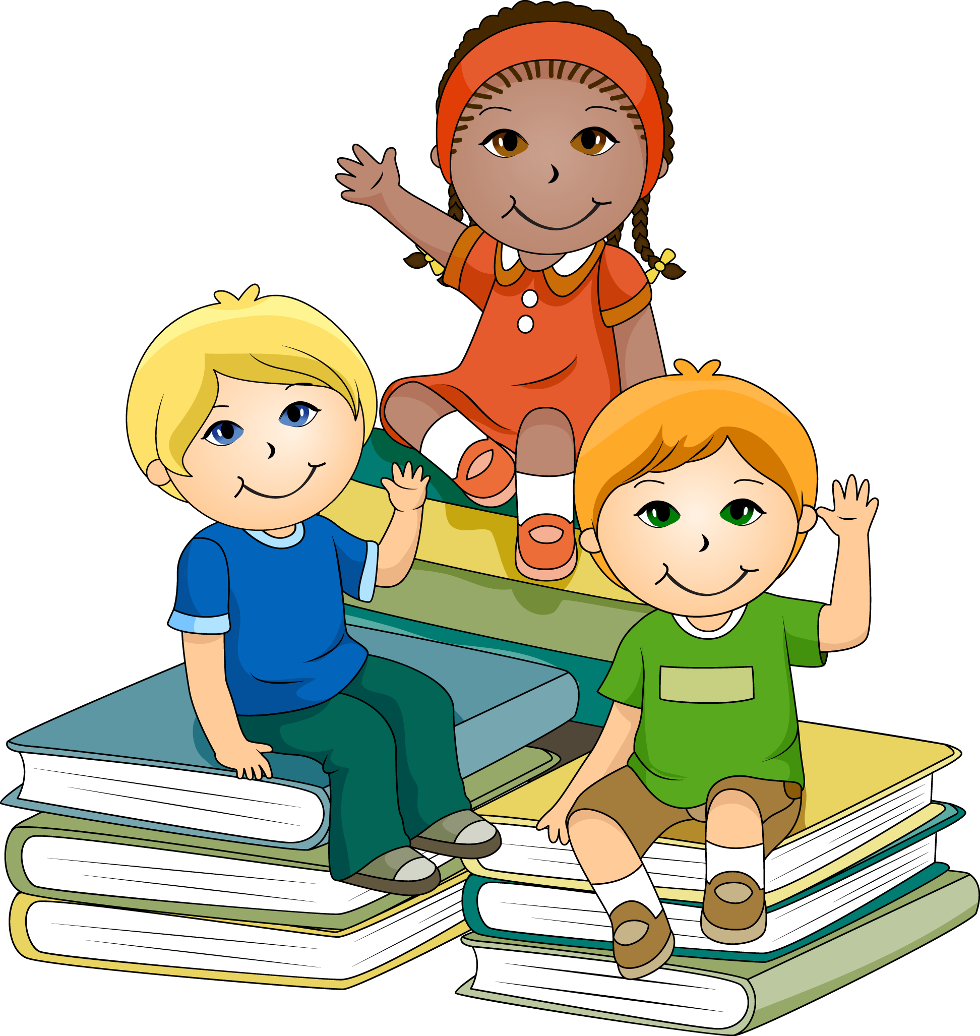 Education School Clipart - books-ga - Classroom Clipart