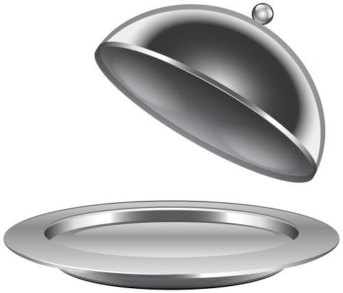 gold tray cliparts
