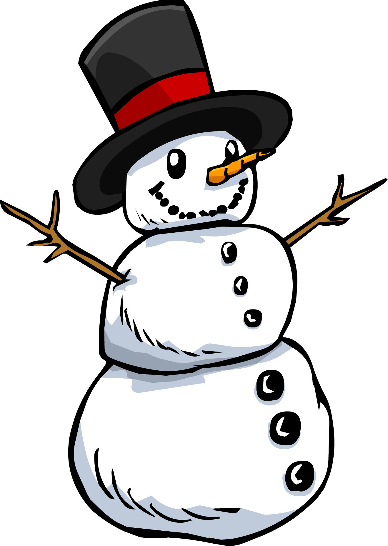 Snowman Clip Art - Clip Art Library B87