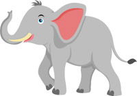free elephant clipart